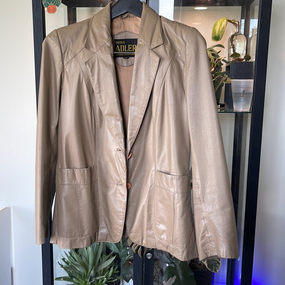 Vintage leather jacket